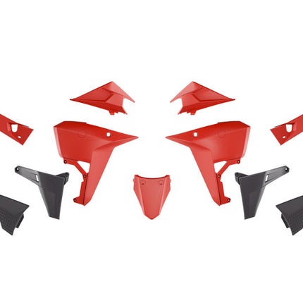 Revolution Plastic Kit Red & Black, 24-26 Kove 800, R-tech R-KITKOV-RG1-025