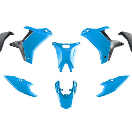 Plastic Kit Yamaha Tenere 700 2025 R-tech R-KITT70-GBL-225 Light Blue & Black