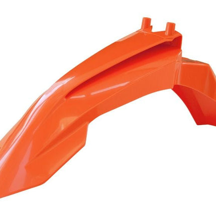 Front Fender Orange 2016-25 SX50, Mc 50 2021-2023, Rtech R-PAKTMAR0050