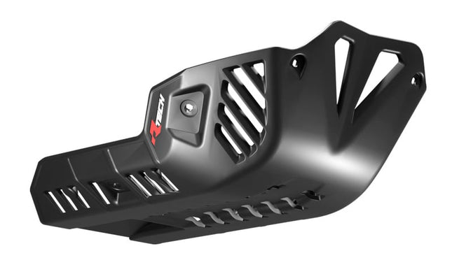 Plastic Skid Plate Yamaha T7 19-26, Rtech R-PMT7NR00025, Plastic Engine Cover Black