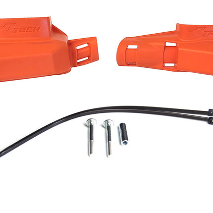 Brembo Master Cylinder Protector Guards Orange Rtech R-PRTPUMPAR06