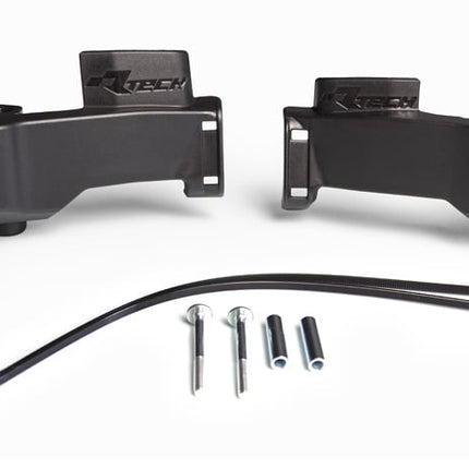 Braktec Master Cylinder Protector Guards Black Rtech R-PRTPUMPNR01