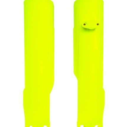 Lower Fork Guards 2023/2024 KTM Sx/sx-f, Husky Fc/tc, Neon Yellow, Rtech R-PSKTMGF0023