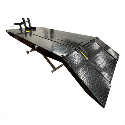 Heavy Duty 450KG (1000LBS) Motorcycle And ATV Workshop Air Lift With Removable Side Extensions