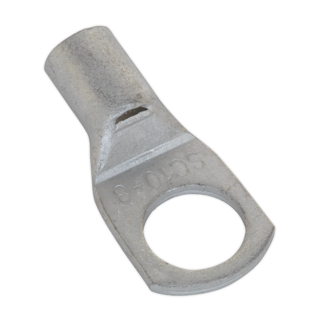 8mm Ring Terminal Copper 50mm2, To Suit Cable 8.0mm, Pack Of 10