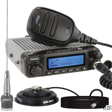 Rugged Radios Race Radio Kit Rugged RACE SERIES M1 Mobile Radio with Antenna