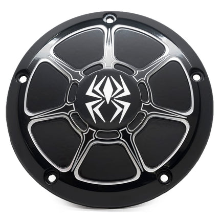 Derby Cover Black Gloss 15-24 Indian Scout Rekluse RMS-0516001