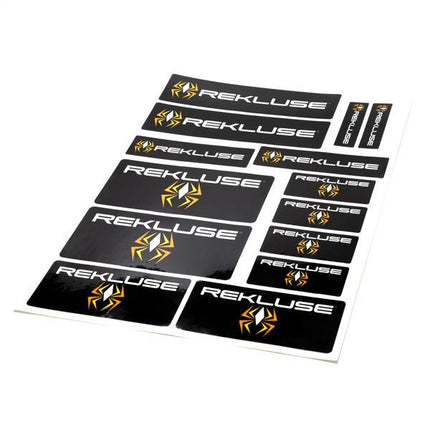 Decal Sticker Kit Logos Black Rekluse RMS-931
