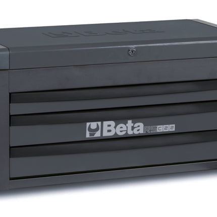 Portable Tool Chest with 3 Drawers and Ball Bearing Slides - Beta Tools RSC22-O