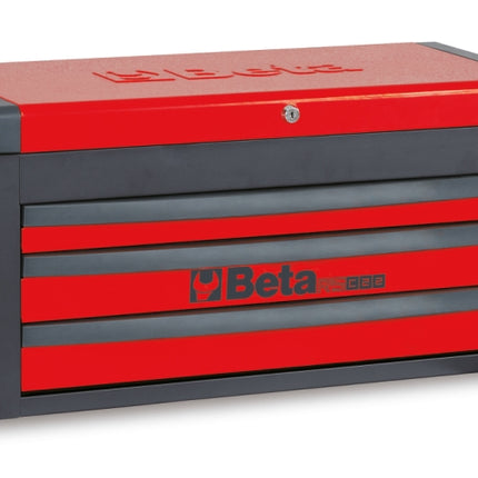 Portable Tool Chest with 3 Drawers and Ball Bearing Slides - Beta Tools RSC22-O