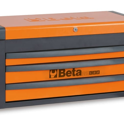 Portable Tool Chest with 3 Drawers and Ball Bearing Slides - Beta Tools RSC22-R