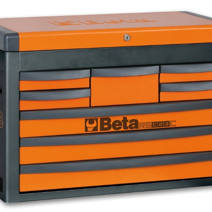 Portable Tool Chest with 8 Drawers and Centralized Lock - Beta Tools RSC23C-R
