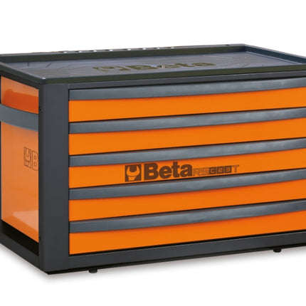 Portable Tool Chest with 5 Drawers and Centralized Lock - Beta Tools RSC23T-FO