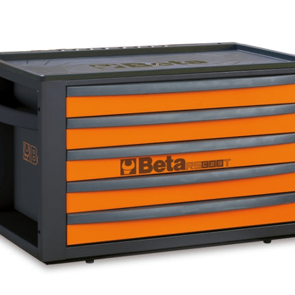 Portable Tool Chest with 5 Drawers and Centralized Lock - Beta Tools RSC23T-FO