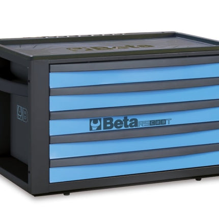Portable Tool Chest with 5 Drawers and Centralized Lock - Beta Tools RSC23T-O