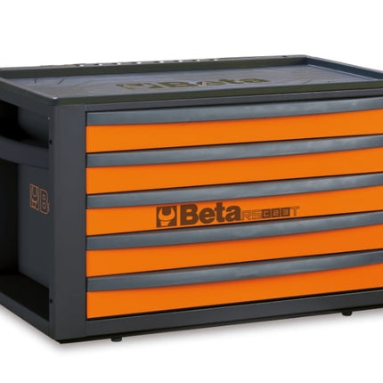 Portable Tool Chest with 5 Drawers and Centralized Lock - Beta Tools RSC23T-R
