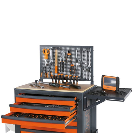 Mobile Roller Cab 5 Drawers Reinforced Worktop 800kg Capacity - Beta Tools RSC24/5-B