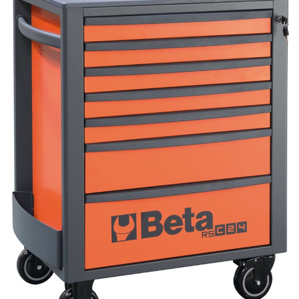Mobile Roller Cab 7 Drawers Reinforced Worktop 800kg Capacity - Beta Tools RSC24/7-A