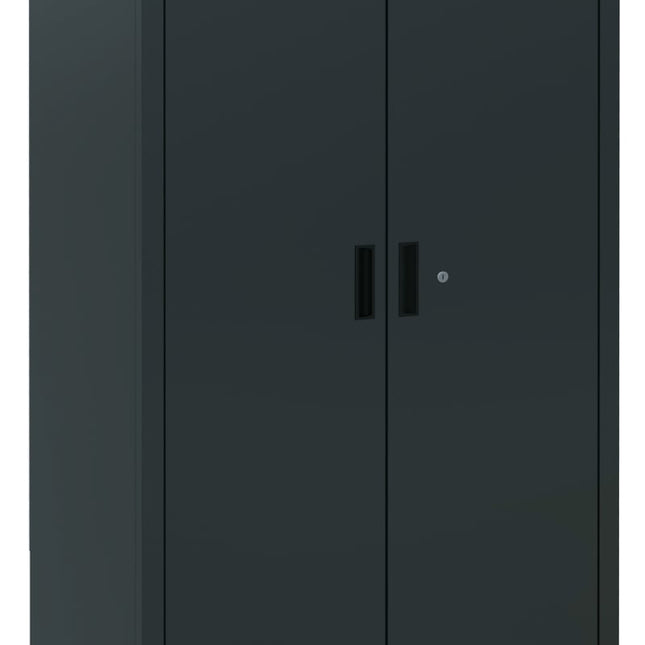 Sheet Metal Two-Door Tool Cabinet for RSC50, 910x615mm Interior, 4 Adjustable Shelves, Lock, Adjustable Feet - BetaRSC50 RSC50 A2