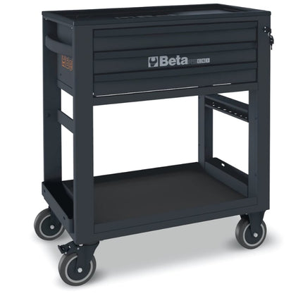 Service Tool Trolley with 3 Drawers, ABS Worktop, 4 Castors 125mm, 400kg Load Capacity - Beta Tools RSC51-A