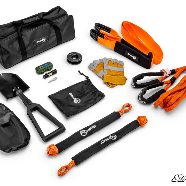 Superatv Off Road Winch Recovery Tool Kit RWNK-U-001