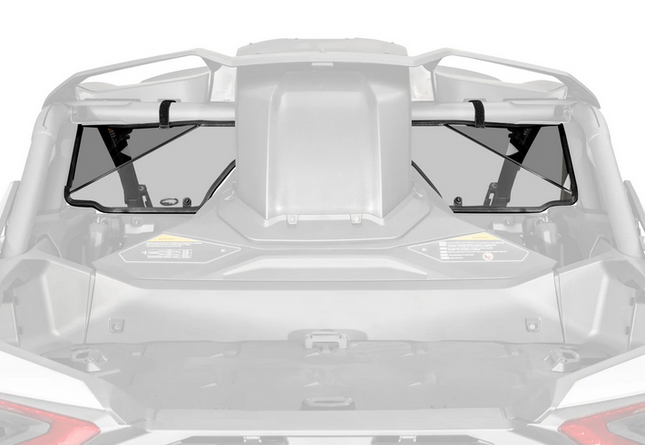 Rear Windscreen Polycarbonate Canam Maverick R UTV, Windshield