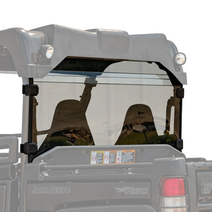 Rear Windscreen Polycarbonate John Deere Gator UTV, Windshield