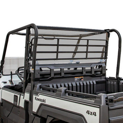 Rear Windscreen Polycarbonate Kawasaki Mule Pro Fx UTV, Windshield