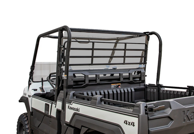 Rear Windscreen Polycarbonate Kawasaki Mule Pro Fx UTV, Windshield