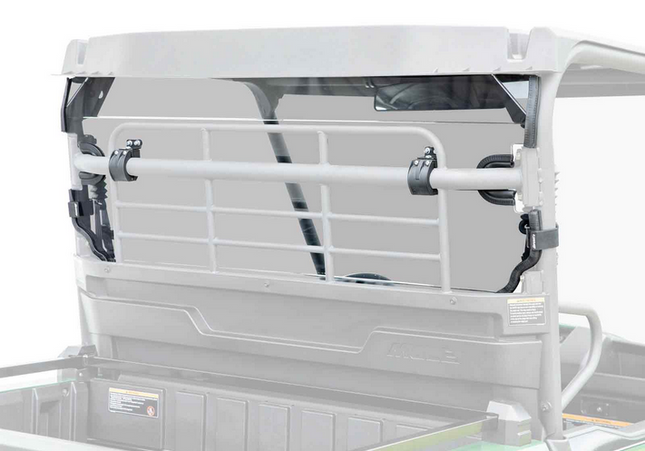 Rear Windscreen Polycarbonate Kawasaki Mule Pro MX UTV, Windshield