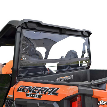 Rear Windscreen Polycarbonate Polaris General 1000 UTV, Windshield