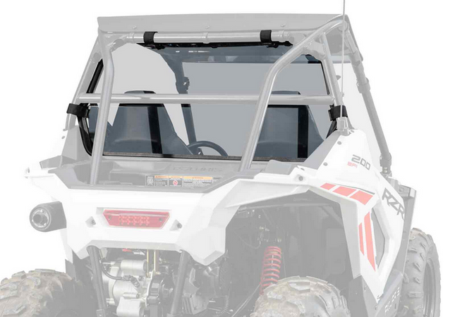 Rear Windscreen Polycarbonate Polaris Rzr 200 UTV, Windshield