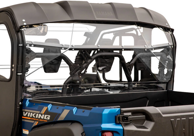 Rear Windscreen Polycarbonate Yamaha Viking UTV, Windshield