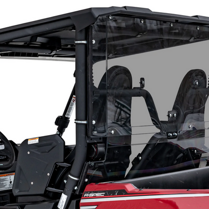 Rear Windscreen Polycarbonate Yamaha Wolverine UTV, Windshield