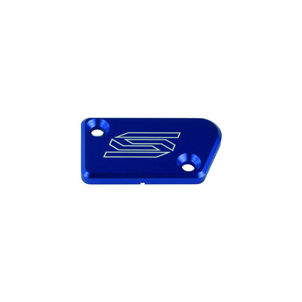 Front Brake Reservoir Cover Blue 07-26 Fantic Yamaha WR Xe Xx YZ 125 250 450 F X Scar 3801