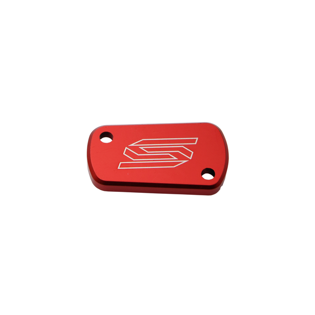 Rear Brake Reservoir Cover Red 03-26 Kaw Suz KX KLX Kfx RM RM-Z Rmx 125 230 250 300 450 Scar 3901