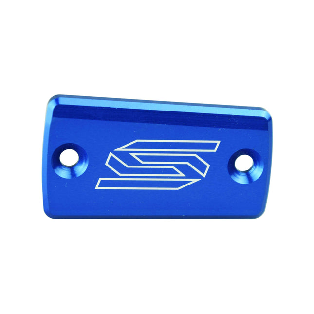 Front Brake Reservoir Cover Blue 18-21 Husqvarna Tx Te Fe Fx 125 150 250 300 350 450 501 Scar 5804B
