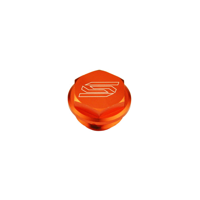 Rear Brake Reservoir Cover Orange 04-26 KTM Sx Exc Xc 125-525 Scar 5901
