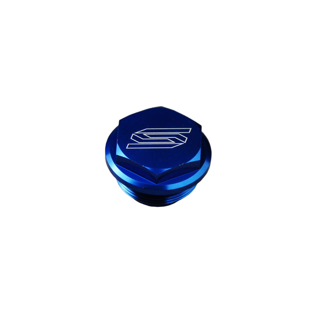 Rear Brake Reservoir Cover Blue 04-26 KTM Husqvarna Husaberg Sherco Ducati Stark Triumph Scar 5901B
