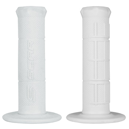 MX Grips White Single Density Diamond Half Waffle Soft Compound Scar Gosw