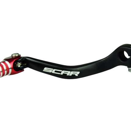 Gear Shift Lever Red Tip 93-07 Honda CR 250 R Scar GSL102