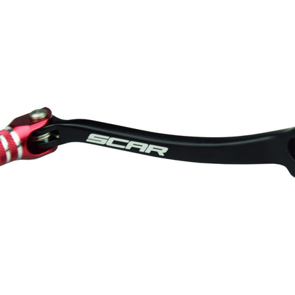 Gear Shift Lever Red Tip 08-16 Honda CRF R 450 Scar GSL114