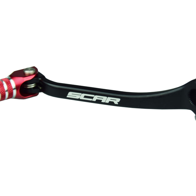Gear Shift Lever Red Tip 17-26 Honda CRF 250 450 L R Rl Rwe Rx X Aluminium 700-MKE-305 Scar GSL121