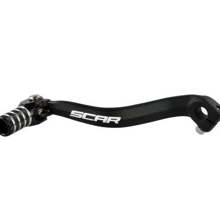 Gear Shift Lever Black Tip 81-26 Kawasaki KX 80 85 Scar GSL207