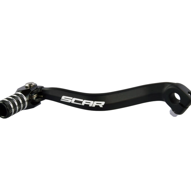 Gear Shift Lever Black Tip 81-26 Kawasaki KX 80 85 Scar GSL207