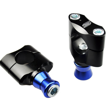 Handlebar Mounts Black 28.6mm 35mm Scar P21