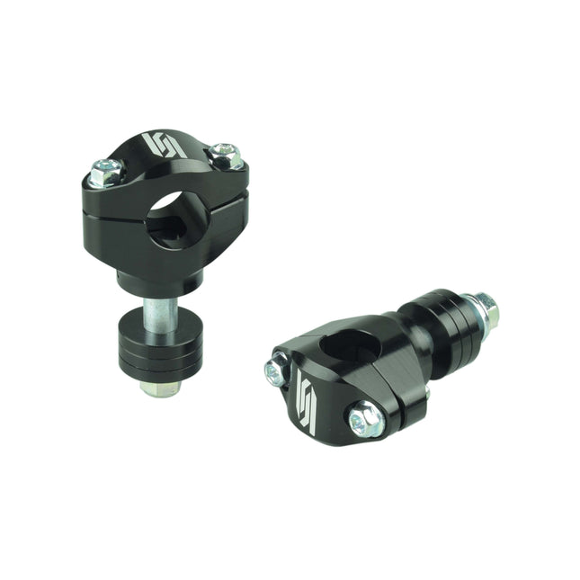 Handlebar Mounts Black 22.2mm Height 30 35 40 45mm New Design Scar P30