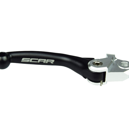 Brake Flex Lever Black 07-26 Kawasaki Yamaha KX YZ WR 125 250 450 F X Pivot Adjustable Scar PBL101