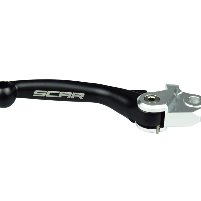 Brake Flex Lever Black 07-26 Kawasaki Yamaha KX YZ WR 125 250 450 F X Pivot Adjustable Scar PBL101