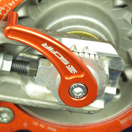 Rear Axle Puller Orange 03-26 Beta Gasgas Husqvarna KTM Rr Rx Xtrainer Ec Tc Te Fc Fe Exc Sx Scar RAP500